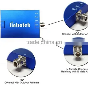 Lintratek Repeater DCS Signal Booster Repeater 1800, Phone Signal Amplifier thumbnail-4