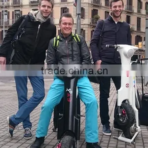 New Adult Folding Motorbike 36V 500w With Aluminium Lithium Battery 3 Hours Charging Folding Electric Scooter City Wheel thumbnail-2
