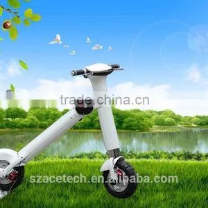 2016 New Design Smart 2 Wheels Ithium Battery 10 Inch Folding Electric Scooter thumbnail-2
