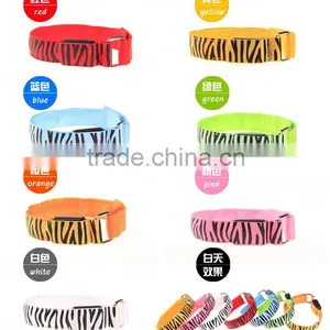 Cycling & Mountain Climbing Zebra Print Glowing Led Armbands thumbnail-4
