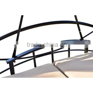 Outsunny Outdoor 3 Person Patio Gazebo Outdoor Canopy Garden Swing Bed Quality Choice thumbnail-5