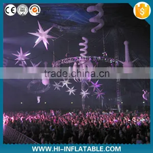 Stage Decoration and Supply Lights Inflatable Star With Led Lights for Event Decoration thumbnail-2