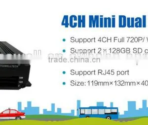 2015Teswell 4ch Super Mini Mdvr With 3G WIFI GPS Free Cms Software thumbnail-3