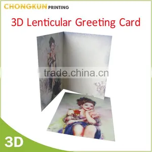 Professional Manufacturer Custom Printing 3D Lenticular Greeting Card 3D Birthday Greeting Card thumbnail-3
