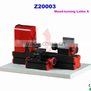 Mini Lathe Machine Workpieces Can be Clamped by Three-jaw Chuck or Collets(1-6mm) Wood-turning Lathe A Z20003 thumbnail-1