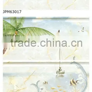 Foshan Bathroom Flower Decoration Ceramic Tiles 30x60 thumbnail-1