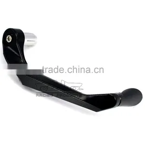 BJ-LG-005 New Arrival Universal 22mm CNC Aluminum Bent Motorcycle Brake Lever Guard thumbnail-3