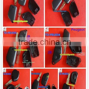 Tongda Car Key TD-PEU031 KEY.no Logo , High Qualty 1 Button NE73(206) Key for Peugeot thumbnail-2