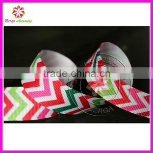Custom Printed Chevron Ribbon thumbnail-1
