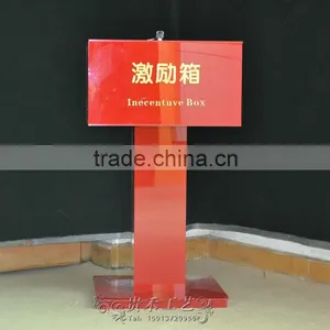 High Quality Clear Acrylic Box for Awarding,fashion Box With Lock thumbnail-6