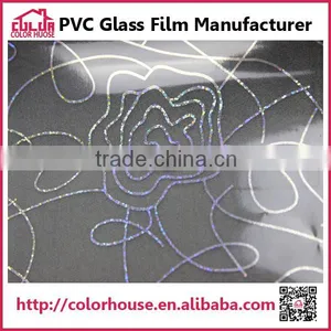 Film Roll Adhesive Glass Flower Decoration Laser Sticker thumbnail-2