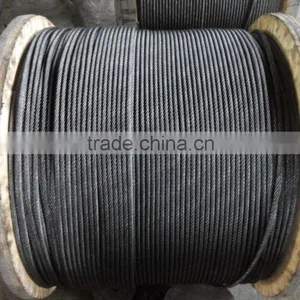 Ungalvanized 8*19S+NF Steel Wire Rope for Lifting thumbnail-1