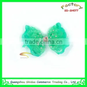 Flower Lace Chiffon Trimming Accessory High Decoration Wedding Bridal Chiffon Flower Hair Accessories Decoration thumbnail-5