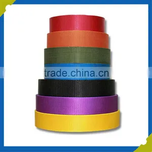 High Quality Colorful Webbing Belt Manufacturer of Polyester Webbing for Safety Belt thumbnail-1