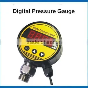 12-32V Industrial Led Display Digital Pressure Gauge With Output 4-20mA thumbnail-1