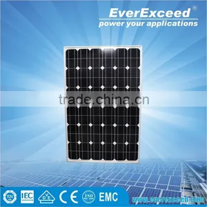 EverExceed 230w 156*156 Monocrystalline Solar Panel With TUV/VDE/CE/IEC Certificates thumbnail-2