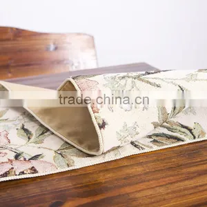 Woven Wholesale Jacquard Christmas Tapestry Batik Table Runner thumbnail-2