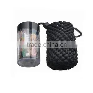 Wholesale Outdoor Hiking and Fishing Paracord Bottle Survival Gear thumbnail-3