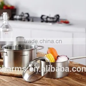 Modern Kitchen Designs Stainless Steel Mini Sauce Pots thumbnail-5