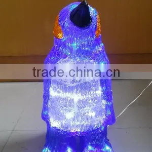 3D Acrylic Penguin Motif LED Christmas Light thumbnail-1