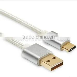 Wholesale Custom Cell Phone Custom Usb Charger Cables Usb Type-c Cable(golden) thumbnail-2