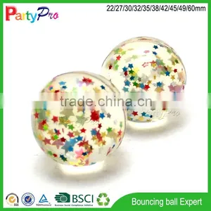 2015 Innovative New Products BSCI and Disney Social Audit Factory Kid Toys Rubber Bouncing Ball With 3D Figure Inside thumbnail-4