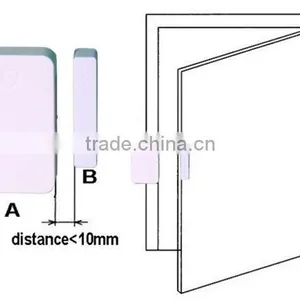 Wireless Built-in Antenna Automatic Door Alarm Window Sensor Magnets Detecting thumbnail-5