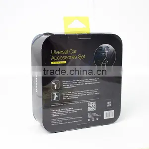 Transparent Customized Dual Car Charger Plastic Box Packaging thumbnail-4