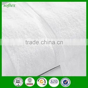 16s Spiral Cotton China Wholesale Terry Dobby Hotel White Bath Towel thumbnail-4
