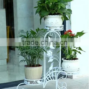 Customized Style Metal Garden Flower Pot Display Rack thumbnail-3