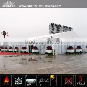 Aluminum Structure Glass Wall Tent thumbnail-1