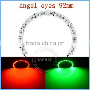 5050 Smd White PCB Semi Circle rc Car Led Angel Eyes Lights thumbnail-2