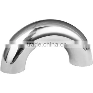 Stainless Steel ANSI B16.9 BW 180 Degree Pipe Elbow thumbnail-1