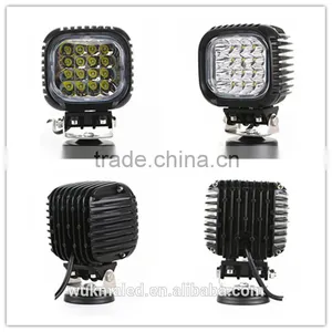Car 48W Square LED Work Light 6500k Spot Lights Led 3500Lumens for ATV Jee-p Wrangler 4x4 Rv Trailer Fishing Boat Tractor Truck thumbnail-1