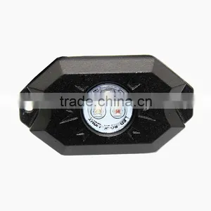 8PCS RGB C-ree LED Rock Light Tail Fender Under Under Car Decorative Offroad RGB Light With Bluetooth Controller thumbnail-3