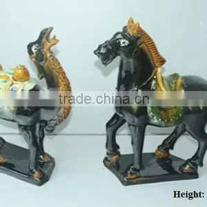 Household Tri-colored Pottery Decoration thumbnail-1