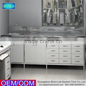 Chemistry Laboratory Table With Stainless Steel Top thumbnail-2
