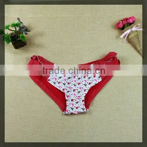 100% Cotton Sexy Transparent Ladies Underwear Panties thumbnail-1