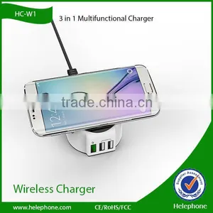HC-W1 3 in 1 Multifunctional Charger Wireless Charger for Samsung Galaxy s6 thumbnail-4