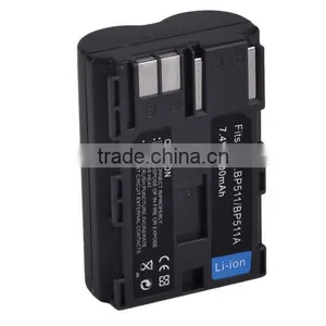 Battery for Canon ForEOS 30D,BP-511 for Canon ForEOS 30D2000mAh BP-511A Battery For Canon thumbnail-2