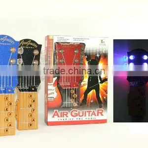 Infrared Air Guitar With Light Cool Instrument Kid Toys thumbnail-1
