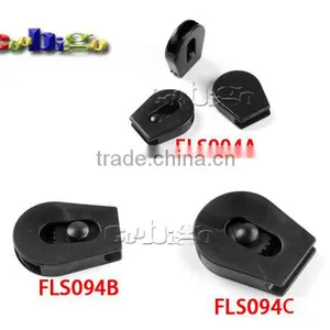 Cord Lock Ends Stopper Drawstring Sliding Plastic Wheel Pull-Strings Works Well For Shoe Cloth Bag #FLS094 thumbnail-1