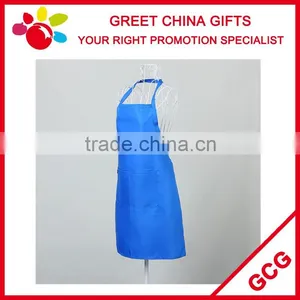 Polyester Cotton Blended Mixed Color Custom Bib Kitchen Apron With Pockets thumbnail-5