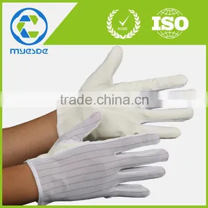 PU Coated Palm Stretchable S M L Antistatic Control Glove for Industry thumbnail-1