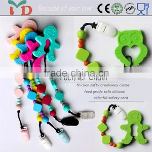 Custom Silicone Funny Baby Pacifier Clip thumbnail-1