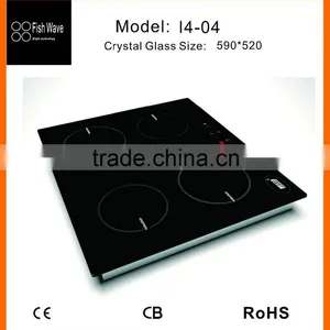 Hot Selling Foshan Metal Cover 4 Burners Eurokera Induction Cooktop in Small Kitchen Appliance thumbnail-4