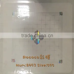 CLASSICAL ELEGANT PRINTING PVC WALL PANELS PLASTIC CEILING 60*60 CM VARIETY BEDROOM DECORATION PVC WALL SHEET PANELS thumbnail-3