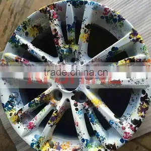 New;y Skull Pattern Hydrographic Water Transfer Cubic Printing Film Hydro Dipping Film RHZ32 thumbnail-6