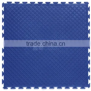 Show Room Junyi Easy Lock Plastic PVC Vinyl Interlocking Flooring Tiles thumbnail-1