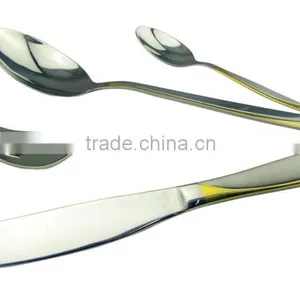 Italian Cutlery Stainless Steel Silver Hotel Flatware Set thumbnail-2